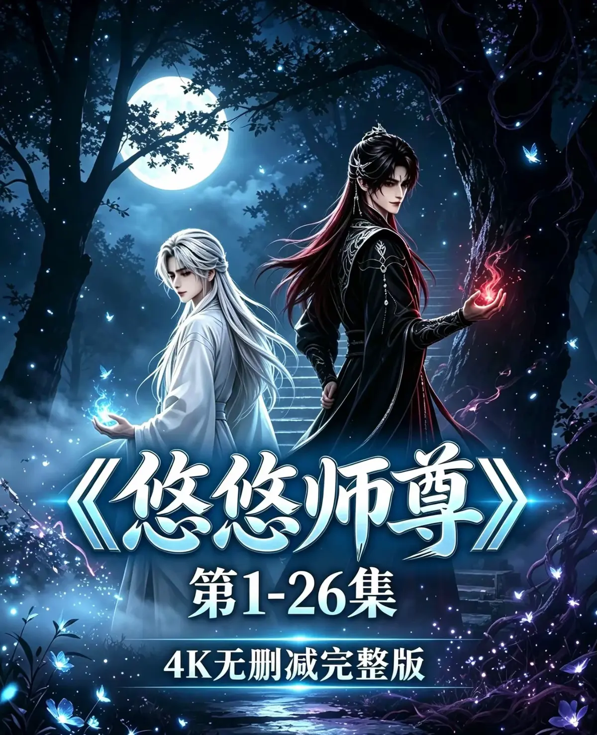 《悠悠师尊》双男主AI短剧免费观看-疯批逆徒缠上清冷师尊双向救赎-悠悠师尊全26集在线观看