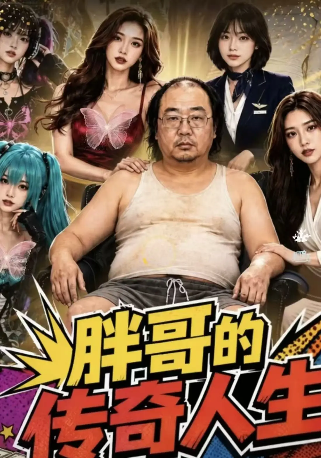 《胖哥的传奇人生》全集无广告免费在线观看-黄果魔改AI短剧-夸克迅雷百度云网盘全集直达免费下载